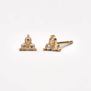 Trio Diamond Earrings