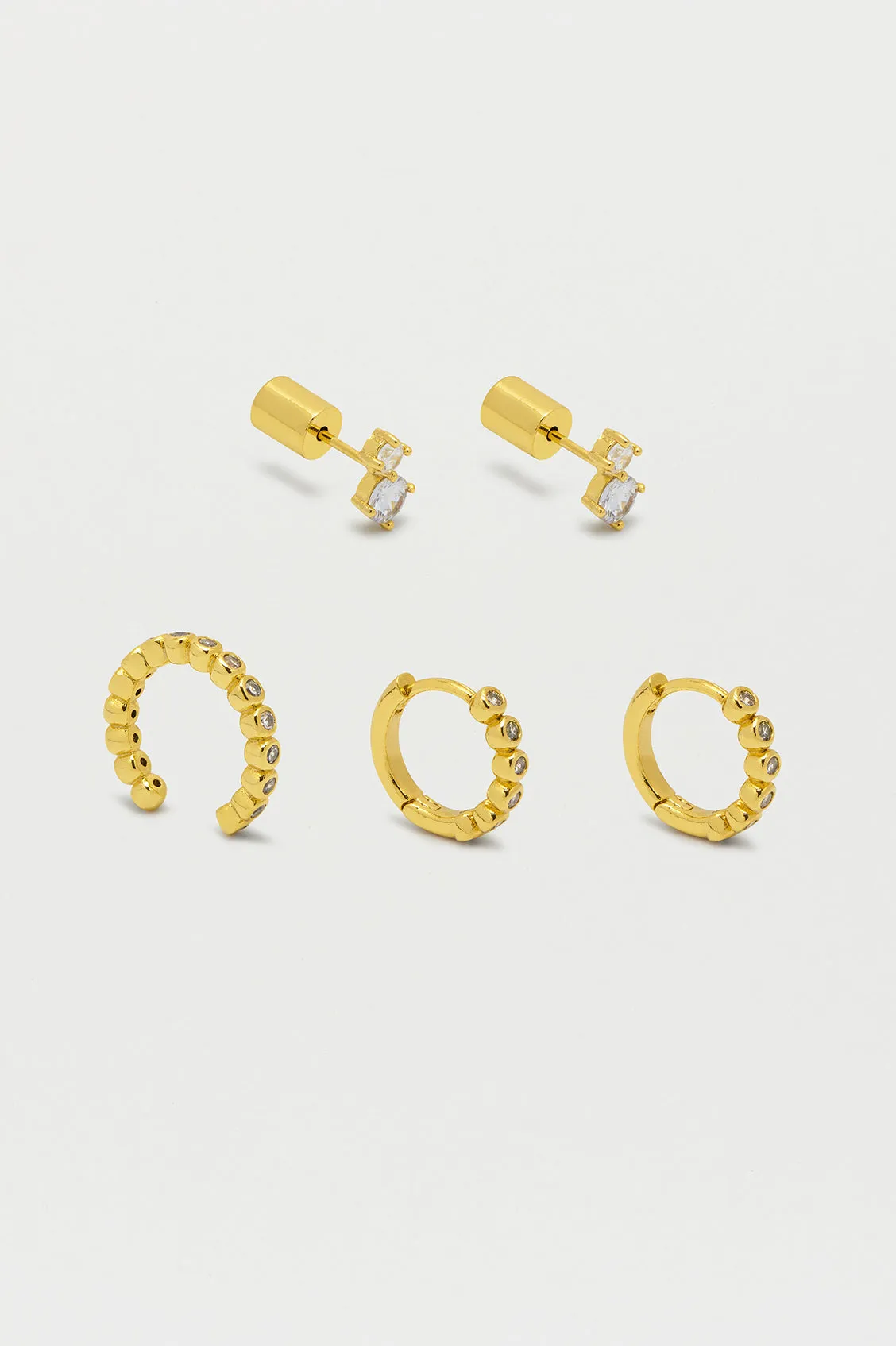 Trio Earrings Set