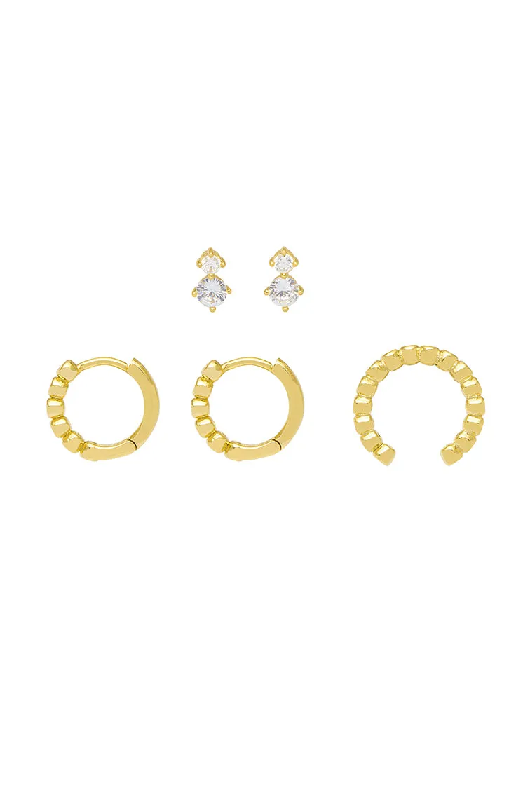 Trio Earrings Set