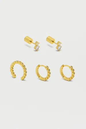 Trio Earrings Set