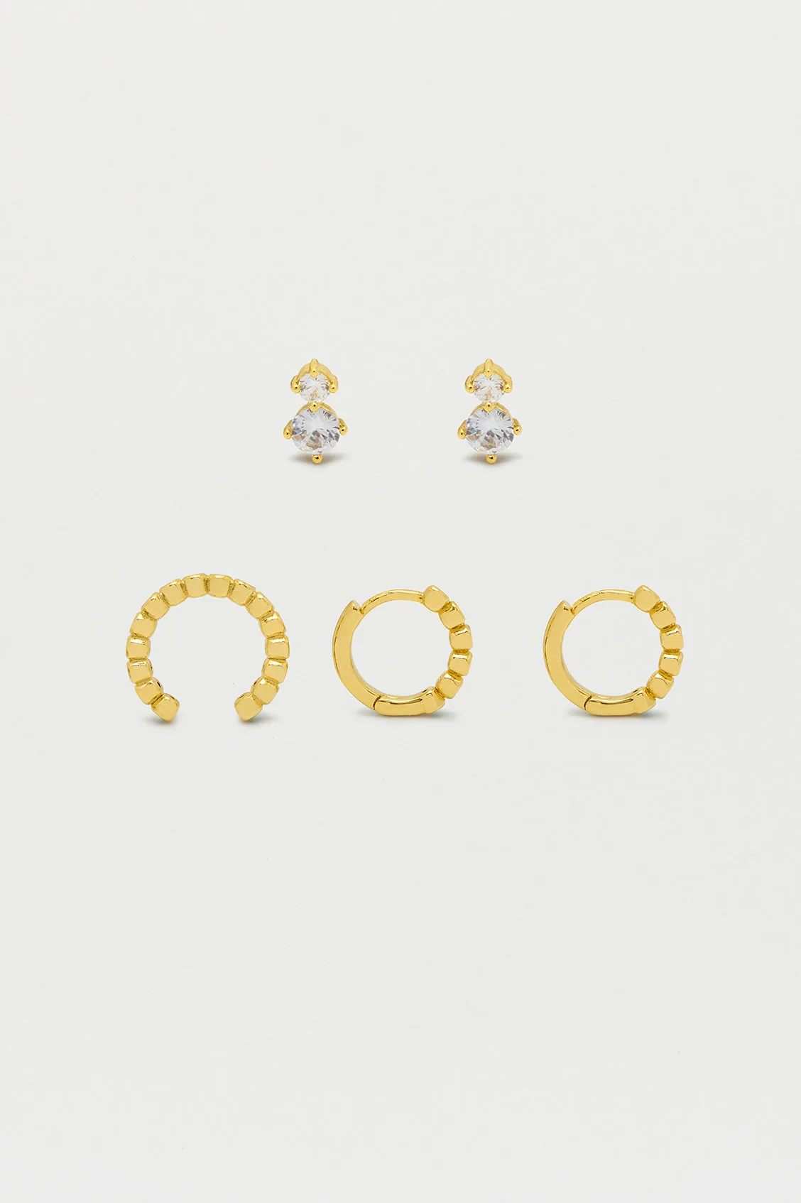 Trio Earrings Set