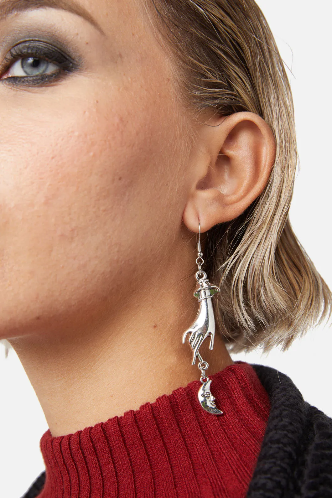 Witchy Hand Earrings